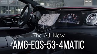 The All New AMG EQS 53 4MATIC Footage Design [upl. by Etnor]