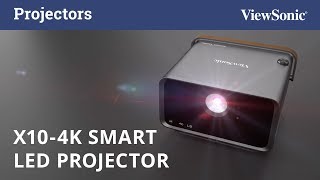 ViewSonic X104K Smart LED Projector [upl. by Hayden701]