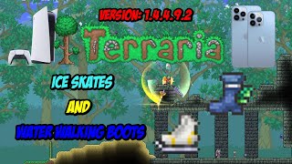 Terraria Ice Skates And Water Walking Boots Seed  Mobile Ps5 Xbox [upl. by Orji]