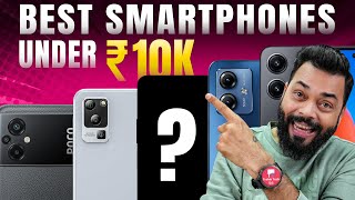 Top 5 Best 4G5G Smartphones Under ₹10000 Budget ⚡ October 2023 [upl. by Erlina]