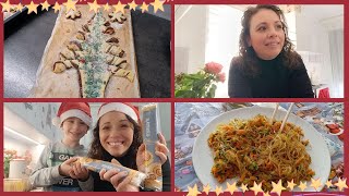 VLOGMAS 17 Mai fare progetti e albero di sfoglia alla Nutella [upl. by Esilehc]