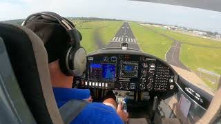 Bounce  porpoising  during landing aircraft [upl. by Vasilek]