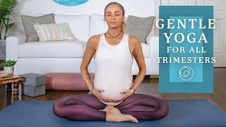 Prenatal Morning Yoga Bliss  Full Body Relief amp Compassionate Alignment [upl. by Baler]