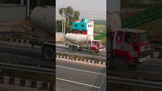 Fresh Readymix Cement Truck Departing Ashikpur Bypass [upl. by Ydroj]