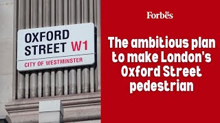 Londons mayor wants to get rid of traffic on Oxford Street [upl. by Eboj]