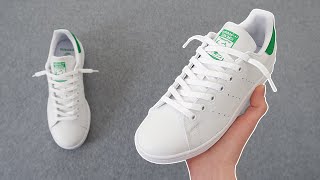 How To Loosely Lace Adidas Stan Smith Best Way [upl. by Aicilf]