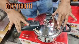 Kiam stainless steel pressure cooker pressure cookerallinonecreativeworld2894 [upl. by Anerys]