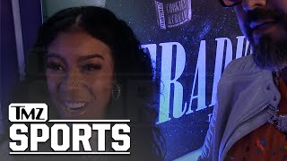 Keyshia Cole Says Antonio Brown Can Win A Grammy Hes Really Talented  TMZ Sports [upl. by Sonni]