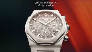 GirardPerregaux Laureato Chronograph Ti49 [upl. by Stormy]