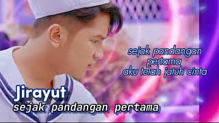 keren Jirayut quotsejak pandangan pertamaquot lirik mp3 musikal studio [upl. by Hameerak]