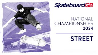 LIVE  2024 STREET FINAL  Skateboard GB National Championships [upl. by Dellora513]