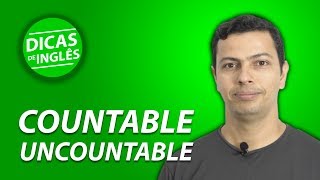 Countable and Uncountable Nouns Simplificado  Dicas de Inglês [upl. by Doll]