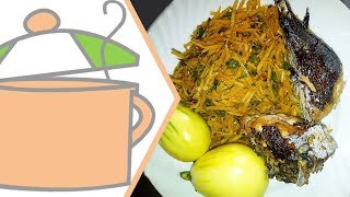 How to Make Abacha amp Ugba African Salad  Flo Chinyere [upl. by Azrim]