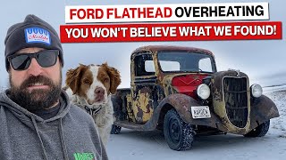 1936 Ford Barn Find Pickup Truck Overheating Flathead V8 Problem Solved [upl. by Arratoon320]