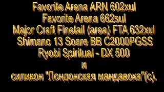 Тесты спиннинга Favorite Arena Тест спиннига Major Craft Finetail Area Street Fishing [upl. by Tobias932]