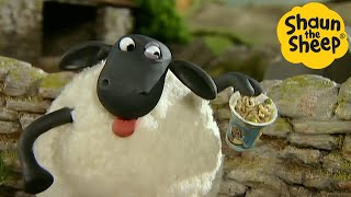 Shaun the Sheep 🐑 SNACKS  Cartoons for Kids 🐑 Full Episodes Compilation 1 hour [upl. by Erasme]