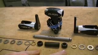 heli tips and tricks feathering shaft thrust bearings and dampers [upl. by Euginomod39]