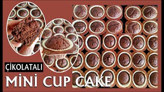 BROWNİ TADINDA ÇİKOLATALI CUP CAKE 👌 💕 [upl. by Yrol]