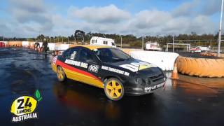 24 Hours Of Lemons Collie Western Australia Highlights AUGUST 2016 [upl. by Lacee]