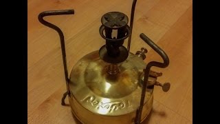 Russian РЕКОРД 1 kerosene stove  Primus No 1 clone [upl. by Lirrehs126]