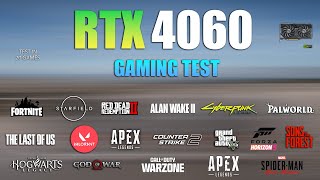 RTX 4060  Test in 20 Games in 2024  RTX 4060 Gaming [upl. by Akir]