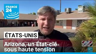 Présidentielle américaine  Arizona un Étatclé sous haute tension • FRANCE 24 [upl. by Reseda52]