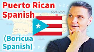 Puerto Rican Spanish aka BORICUA Spanish [upl. by Akinal]