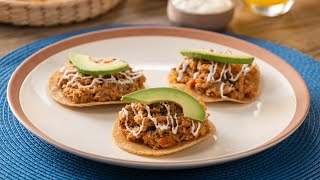 Tostadas de Atún a la Mexicana [upl. by Latia783]