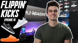 Sneaker Botting LIVE COP  Yeezy Slides 450 Dark Slates 350 Mono Ice  Flippin’ Kicks Episode 16 [upl. by Nnylak]