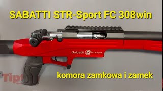 SABATTI STRSport FC RED 308win  zamek i komora zamkowa [upl. by Grindle]