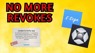 How to use ESIGN NO REVOKE from EONHUB NO BLACKLIST FIX [upl. by Franz]