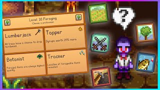 What are the BEST PROFESSIONS to Choose in Stardew Valley [upl. by Virge297]