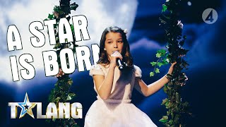 Eva framför en berörande version av Shallow från ”A star is born”  Talang TV4 [upl. by Easlehc996]