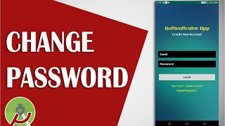 Firebase Email Authentication  Change User Password  Android Firebase Tutorials [upl. by Brittaney]