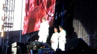 Nickys Speech  Westlife Kids  Croke Park June 2010 [upl. by Naired]