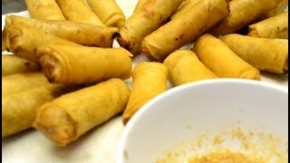 How to make Cambodian Eggrolls  My mothers recipe [upl. by Nawad]