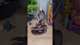 Backflow Incense Burner Waterfall [upl. by Woothen]