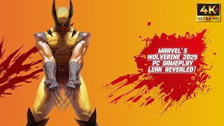 Marvels Wolverine PS5 Gameplay Leak Uncovered What to Expect [upl. by Anelaf313]