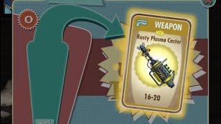 How to get a plasma caster and robot power armor  FALLOUT SHELTER [upl. by Corena]