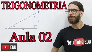 Trigonometria Razões Trigonométricas SENOCOSSENOTANGENTE  Aula 02  Prof Rafa Jesus [upl. by Acinna]