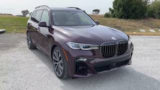 Tour the 2022 X7 M50i in Ametrin Metallic  4K [upl. by Fiden]