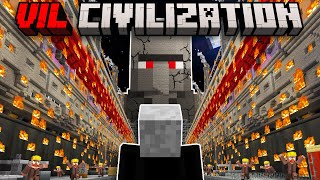 Minecraft but I DESTROY VILLAGER CIVILIZATION [upl. by Marta]