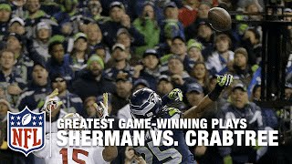 Richard Sherman vs Michael Crabtree The Swat Heard Around the World  2013 NFC Championship Game [upl. by Hutner]