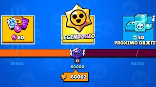 60000 mil copas en Brawl stars [upl. by Alyose]