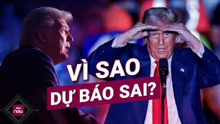 Vì sao các đơn vị thăm dò dự báo sai khả năng chiến thắng của ông Trump  VTC Now [upl. by Dolli]