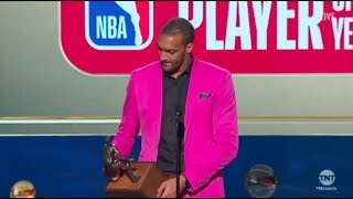 Rudy Gobert  Kia Defensive Player of the Year Winner  2018 NBA Awards [upl. by Lomax]