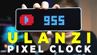 Ulanzi Smart PIXEL Clock TC001 Review [upl. by Datnow]