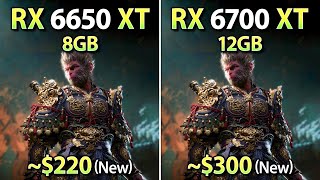 RX 6650 XT vs RX 6700 XT  Worth Spending EXTRA Money [upl. by Jacquetta]