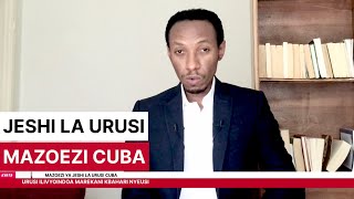 Jeshi la Urusi lafanya mazoezi Cuba  Marekani ilivyoondoka Bahari Nyeusi [upl. by Ayiotal]