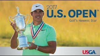 2017 US Open Film quotGolfs Newest Starquot  Brooks Koepka Puts on a Show at Erin Hills [upl. by Reffinej]